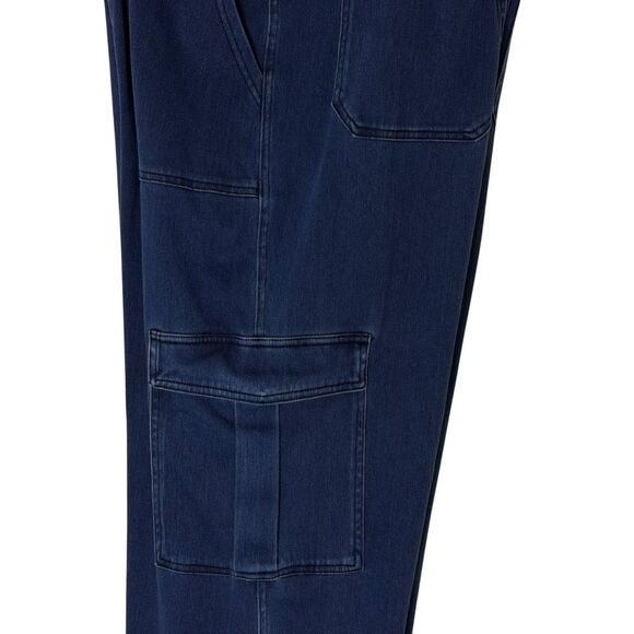 Halara Wide Leg Cargo Jeans Denim Pants Bundle of 2 Blue XL Petite - Picture 8 of 16